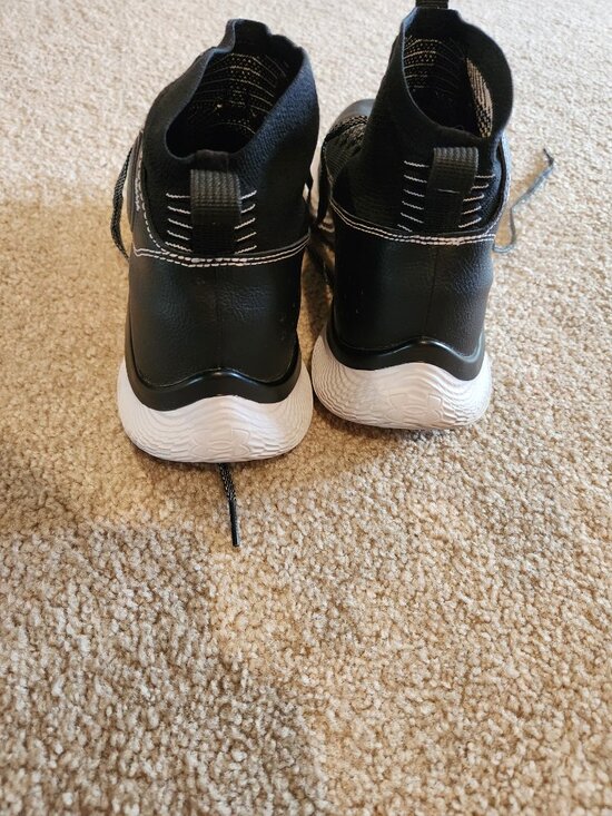 UNDER ARMOUR CURRY 4 FLOTRO BLACK MENS BASKETBALL SHOES main image 2